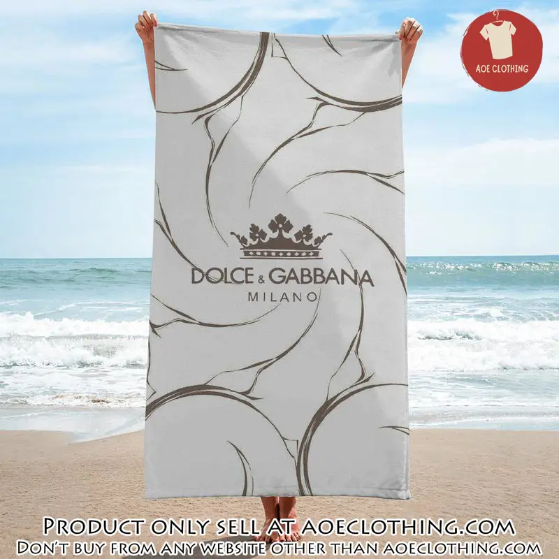 Dolce & gabbana beach towel luxury brand hot trending summer  bt00525 aoe1825421